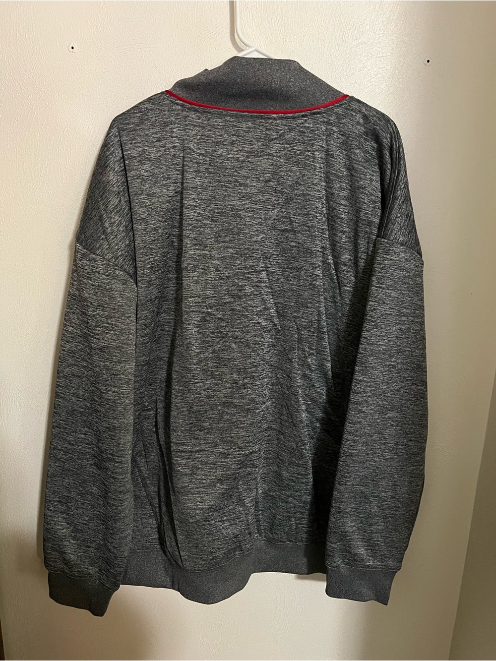 PROFILE VARSITY Classic Ohio State Buckeyes Full Zip Jacket Grey Red Men's 4XL - Picture 4 of 4